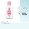 imageJohnsons Baby Baby Oil Pure Mineral Oil to Prevent Moisture Loss Hypoallergenic Original 3 fl oz Pack of 23 Fl Oz Pack of 2