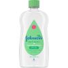 imageJohnsons Baby Oil Mineral Oil Enriched with Aloe Vera and Vitamin E 20 fl oz20 Fl Oz Pack of 1
