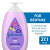 imageJohnsons Moisturizing Bedtime Baby Lotion with Coconut Oil ampamp NaturalCalm Aromas to Help Relax Baby Mild Hypoallergenic ampamp Paraben Phthalate ampamp DyeFree Twin Pack 271 fl oz 2 Pack271 Fl Oz Pack of 1