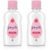 imageJohnsons Baby Baby Oil Pure Mineral Oil to Prevent Moisture Loss Hypoallergenic Original 3 fl oz Pack of 23 Fl Oz Pack of 2