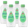 imageJohnsons Baby Oil Mineral Oil Enriched with Aloe Vera and Vitamin E 20 fl oz14 Fl Oz Pack of 4