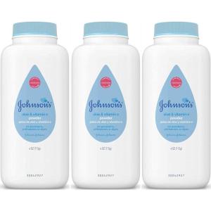 imageJohnsons Baby Powder Naturally Derived Cornstarch with Aloe ampamp Vitamin E for Delicate Skin Hypoallergenic and Free of Parabens Phthalates and Dyes for Gentle Baby Skin Care 15 ozFresh