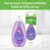 imageJohnsons Bedtime Baby Bubble Bath with Relaxing ampamp Soothing NaturalCalm Aromas Hypoallergenic Gentle ampamp TearFree Nighttime Bubble Bath for Babies Kids ampamp Toddlers 271 fl oz