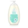imageJohnsons CottonTouch Newborn Baby Face and Body Lotion Hypoallergenic Moisturization for Babys Skin Made with Real Cotton ParabenFree SulfateFree DyeFree 271 fl oz271 Fl Oz Pack of 1