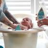 imageJohnsons CottonTouch Newborn Baby Wash ampamp Shampoo with No More Tears Sulfate Paraben Free for Sensitive Skin Made with Real Cotton Gently Washes Away Dirt ampamp Germs 271 fl oz1 Fl Oz Pack of 2