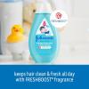 imageJohnsons Kids Clean ampamp Fresh Childrens Shampoo ampamp Body Wash TearFree Paraben Sulfate ampamp DyeFree Hypoallergenic ampamp Gentle on Toddlers ampamp Kids Developing Hair FreshBoost Scent 136 fl oz