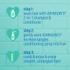 imageJohnsons Kids No More Tangles 2in1 Detangling Shampoo ampamp Conditioner for Kids ampamp Toddlers Gentle ampamp No More Tears Hypoallergenic ampamp Free of Parabens Sulfates ampamp Dyes 203 fl oz203 Fl Oz Pack of 2