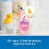 imageJohnsons Kids Shiny ampamp Soft TearFree Kids Shampoo with Argan Oil ampamp Silk Proteins Hair Wash Gently Cleanses ampamp Boosts Natural Shine ampamp Softness Hypoallergenic SulfateFree 136 fl ozConditioner Spray
