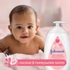 imageJohnsons Skin Nourish Moisturizing Baby Lotion for Dry Skin with Coconut ampamp Honeysuckle Scents Gentle Lightweight Body Lotion for Babies Kids ampamp Adults Hypoallergenic 169 fl oz