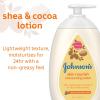 imageJohnsons Skin Nourish Moisturizing Baby Lotion for Dry Skin with Shea ampamp Cocoa Butter Scents Gentle ampamp Lightweight Body Lotion for The Whole Family Hypoallergenic DyeFree 169 fl oz169 Fl Oz Pack of 1