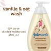 imageJohnsons Skin Nourishing Moisture Baby Body Wash with Aloe Scent ampamp Vitamin E Hypoallergenic ampamp Tear Free Bath Wash for The Whole Family Paraben ampamp SulfateFree 203 fl ozVanillaOats