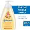 imageJohnsons Skin Nourishing Moisture Baby Body Wash with Aloe Scent ampamp Vitamin E Hypoallergenic ampamp Tear Free Bath Wash for The Whole Family Paraben ampamp SulfateFree 203 fl ozChocolate