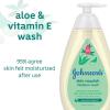 imageJohnsons Skin Nourishing Moisture Baby Body Wash with Aloe Scent ampamp Vitamin E Hypoallergenic ampamp Tear Free Bath Wash for The Whole Family Paraben ampamp SulfateFree 203 fl ozAloe Vera
