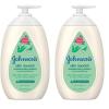imageJohnsons Skin Nourish Moisturizing Baby Lotion with Aloe Vera Scent ampamp Vitamin E Gentle ampamp Lightweight Body Lotion for The Whole Family Hypoallergenic DyeFree 169 fl oz169 Fl Oz Pack of 2