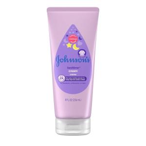 imageJohnsons Baby Bedtime Moisturizing Body Cream Relaxing Aromas Hypoallergenic Baby Night Cream for Long Lasting Dry Skin Relief No Parabens or Dyes 8 fl oz8 Fl Oz Pack of 1