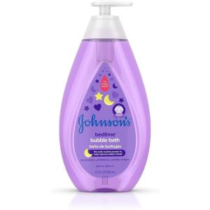 imageJohnsons Bedtime Baby Bubble Bath with Relaxing ampamp Soothing NaturalCalm Aromas Hypoallergenic Gentle ampamp TearFree Nighttime Bubble Bath for Babies Kids ampamp Toddlers 271 fl oz