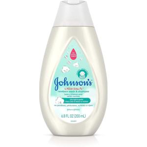 imageJohnsons CottonTouch Newborn Baby Wash ampamp Shampoo Made with Real Cotton 68 fl oz68 Fl Oz Pack of 1