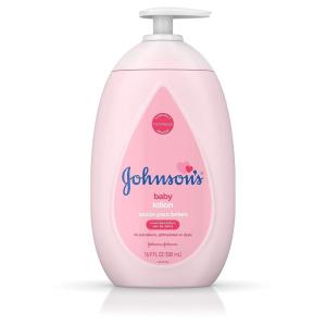 imageJohnsons Moisturizing Mild Pink Baby Lotion with Coconut Oil for Delicate Baby Skin Paraben Phthalate ampamp DyeFree Hypoallergenic ampamp DermatologistTested Baby Skin Care 271 Fl Oz169 Fl Oz Pack of 1