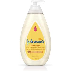 imageJohnsons Skin Nourishing Baby Wash with Shea ampamp Cocoa Butter Hypoallergenic ampamp Tear Free Baby Wash 271 fl oz
