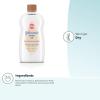 imageJohnsons Baby Oil Mineral Oil Enriched with Shea ampamp Cocoa Butter to Prevent Moisture Loss Hypoallergenic 20 fl oz Pack of 2