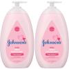 imageJohnsons Moisturizing Mild Pink Baby Lotion with Coconut Oil for Delicate Baby Skin Paraben Phthalate ampamp DyeFree Hypoallergenic ampamp DermatologistTested Baby Skin Care 271 Fl Oz Pack of 2