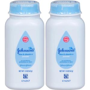image:imageJohnsons Baby Cornstarch Baby Powder 15 oz  Naturally Derived  With Aloe amp Vitamin E  For Delicate Skin  HypoallergenicFragrance free