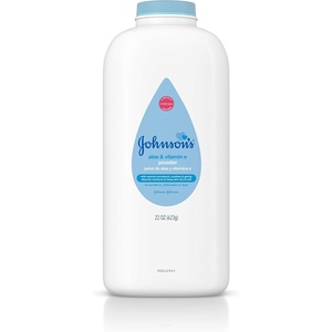 image:imageJohnsons Baby Powder with Naturally Derived Cornstarch Aloe amp Vitamin E Hypoallergenic 22 oz Pack of 6Unscented