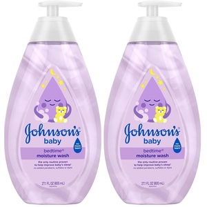 image:imageJohnsons Baby Bedtime Moisture Body Wash Soothing NaturalCalm Aromas Nighttime Bath Wash to Help Calm Baby Before Bed Baby Wash No added Parabens amp Sulfates 271 fl oz271 Fl Oz Pack of 2