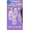 image:imageJohnsons Baby Sleepy Time Gift Set with Calming Bedtime Bath Bedtime Lotion amp Calming Shampoo Baby Bedtime Essentials with Relaxing NaturalCalm Aromas Hypoallergenic 3 Items Pack of 4