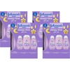 image:imageJohnsons Baby Sleepy Time Gift Set with Calming Bedtime Bath Bedtime Lotion amp Calming Shampoo Baby Bedtime Essentials with Relaxing NaturalCalm Aromas Hypoallergenic 3 Items Pack of 4